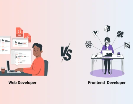 web developer vs front end developer