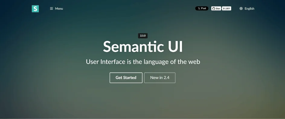 semantic ui