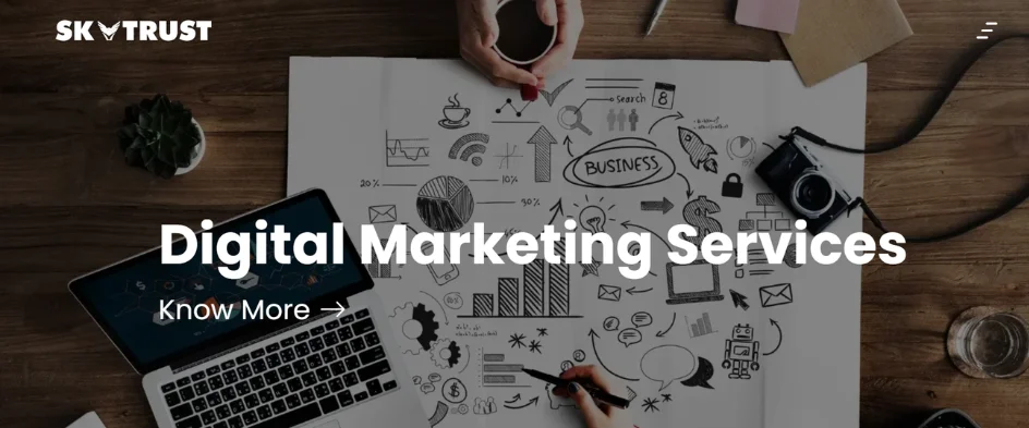 top digital marketing agency in canada - skytrust