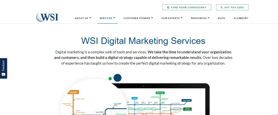 top digital marketing agency in canada - wsi world